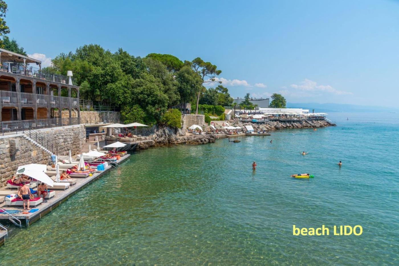 Milena Apartment Opatija Волоско Екстериор снимка